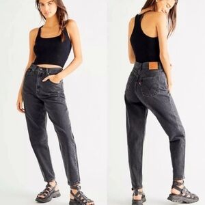 Levi’s high loose taper jean